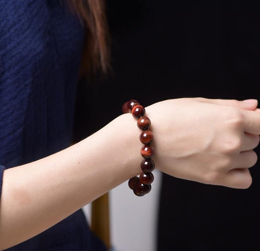 Natural Crystal Bracelet Women Hibiscus Crystal
