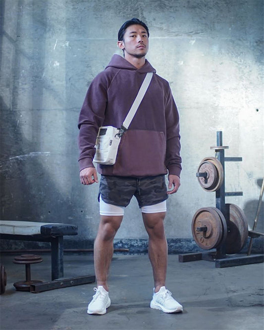 Summer Running Shorts Men 2 in 1 Sports Shorts