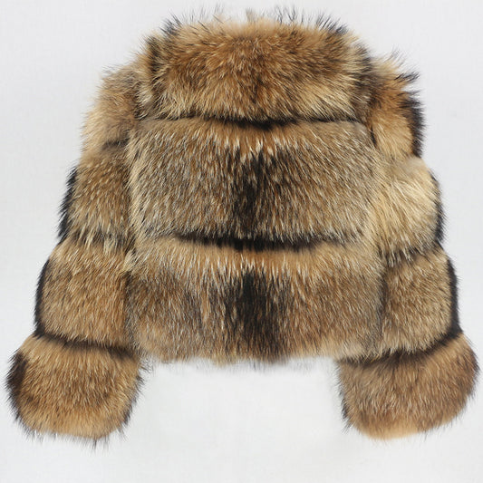 Stitching short coat long sleeve women alpscommerce