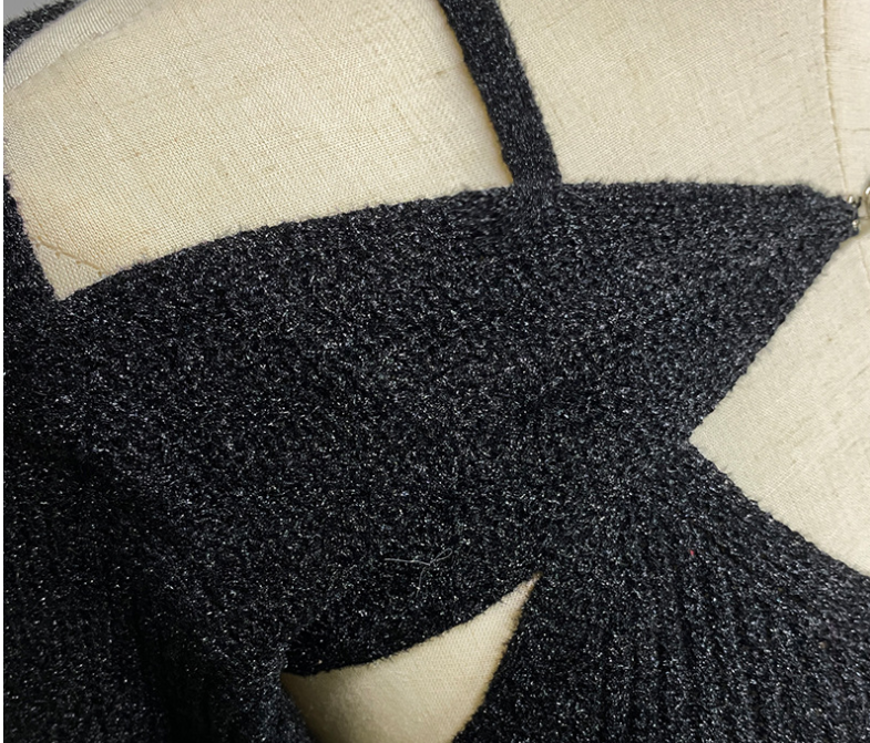 Sweater Off Shoulder Slim Knitted Sweaters Long Sleeve