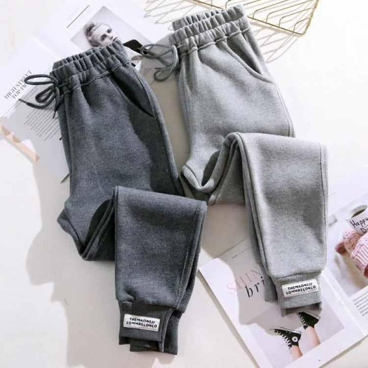 Harem Pants Plus Fleece Trousers