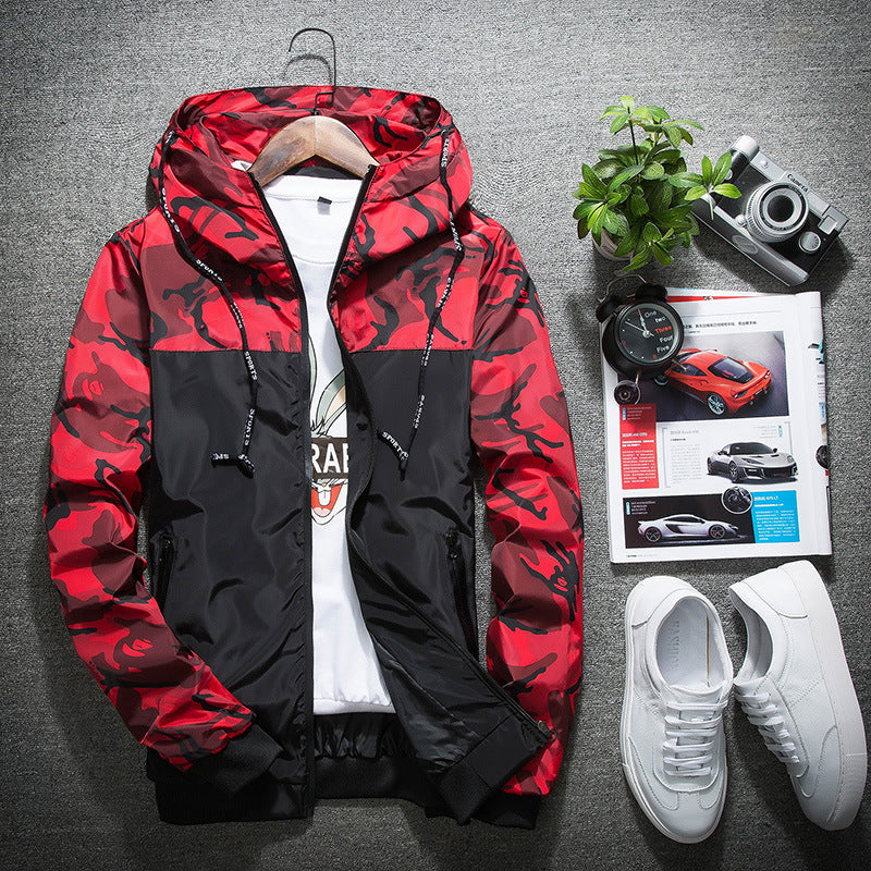 Men's Camouflage Lightweight Hoodies