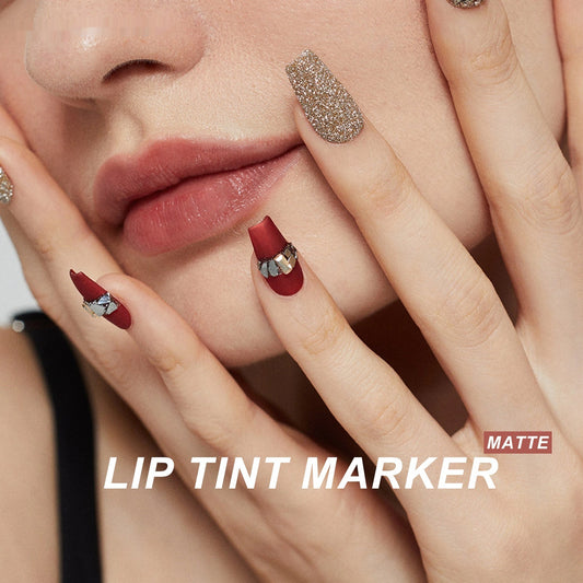 Lip Stain Pen 6 Colors Optional Lipstick