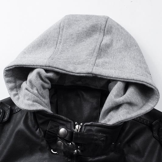 Men's jacket coat leather coat