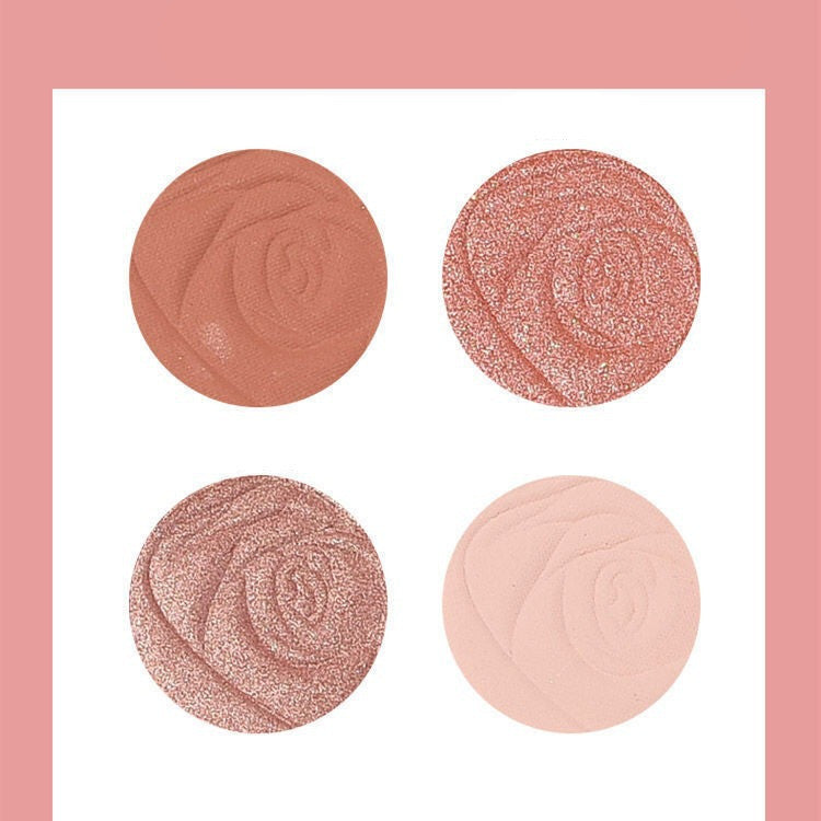 Rose Set Box Net Red Makeup Set Eyeshadow