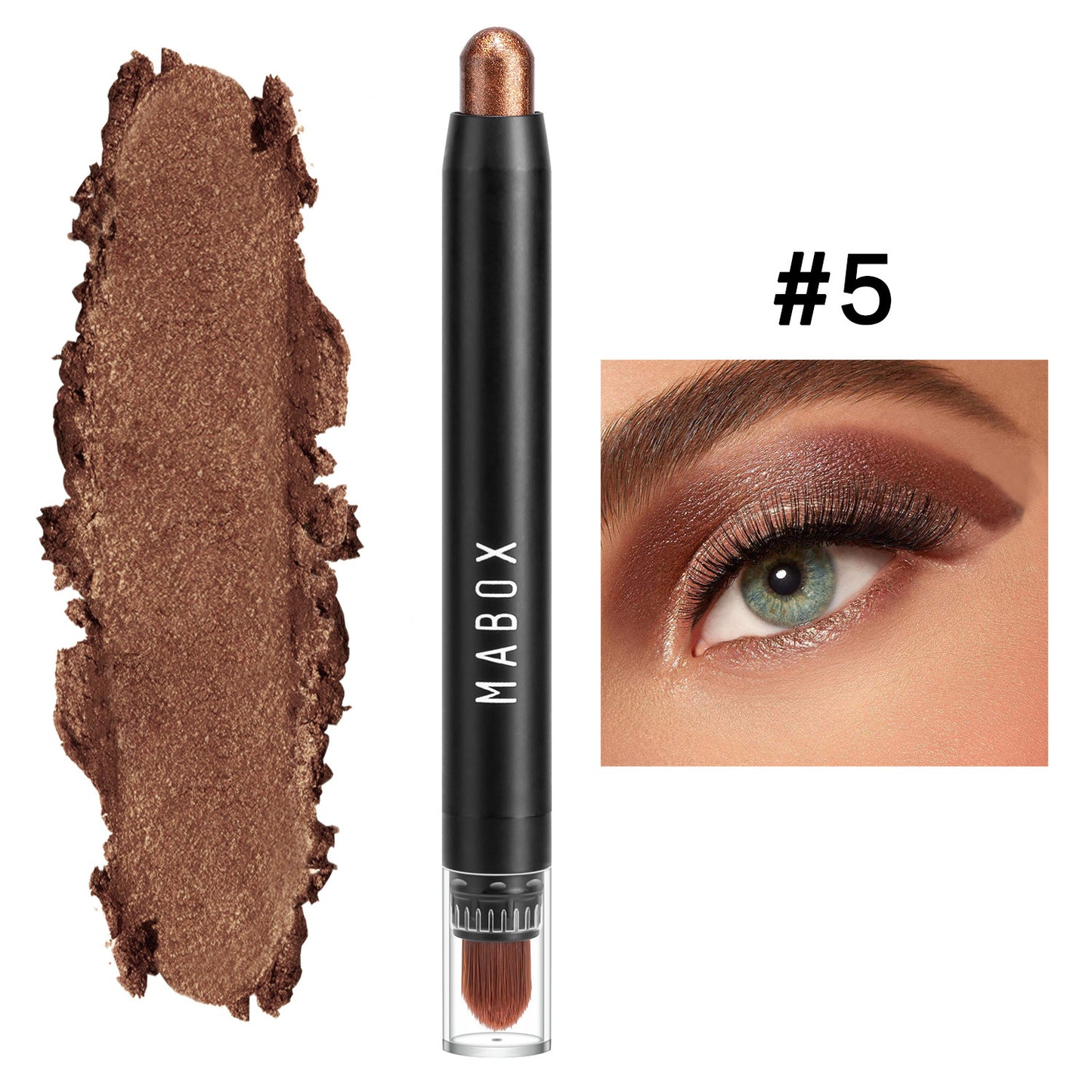 MABOX Waterproof Eye Shadow Stick Eye Makeup Color Pearlescent Pen