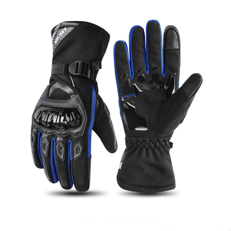 Warm And Waterproof Thickened Gloves In Winter