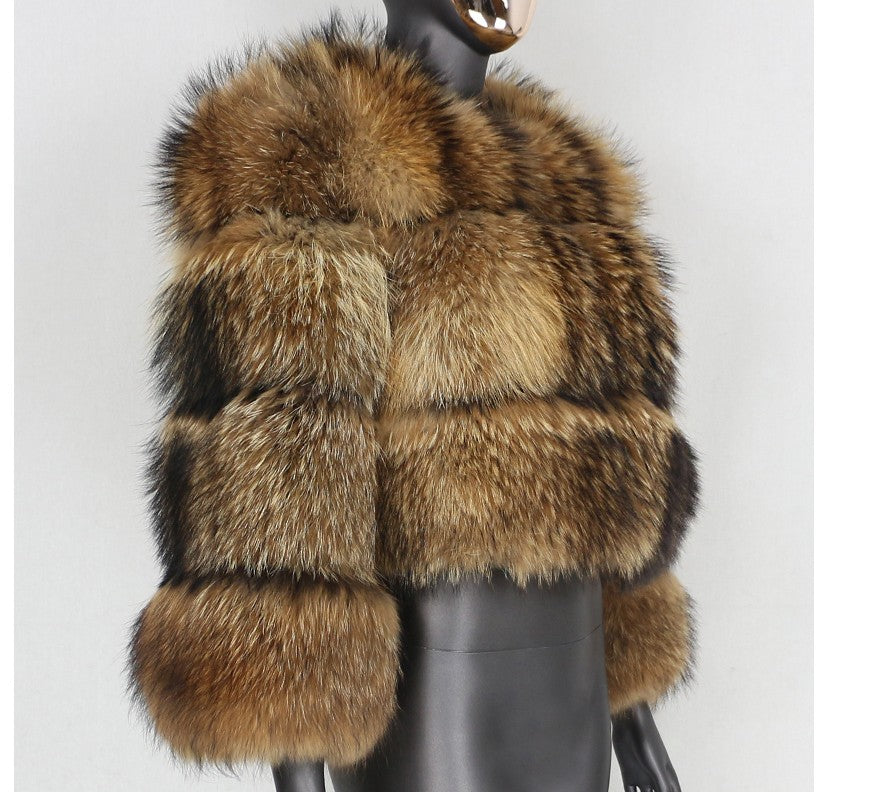 Stitching short coat long sleeve women alpscommerce