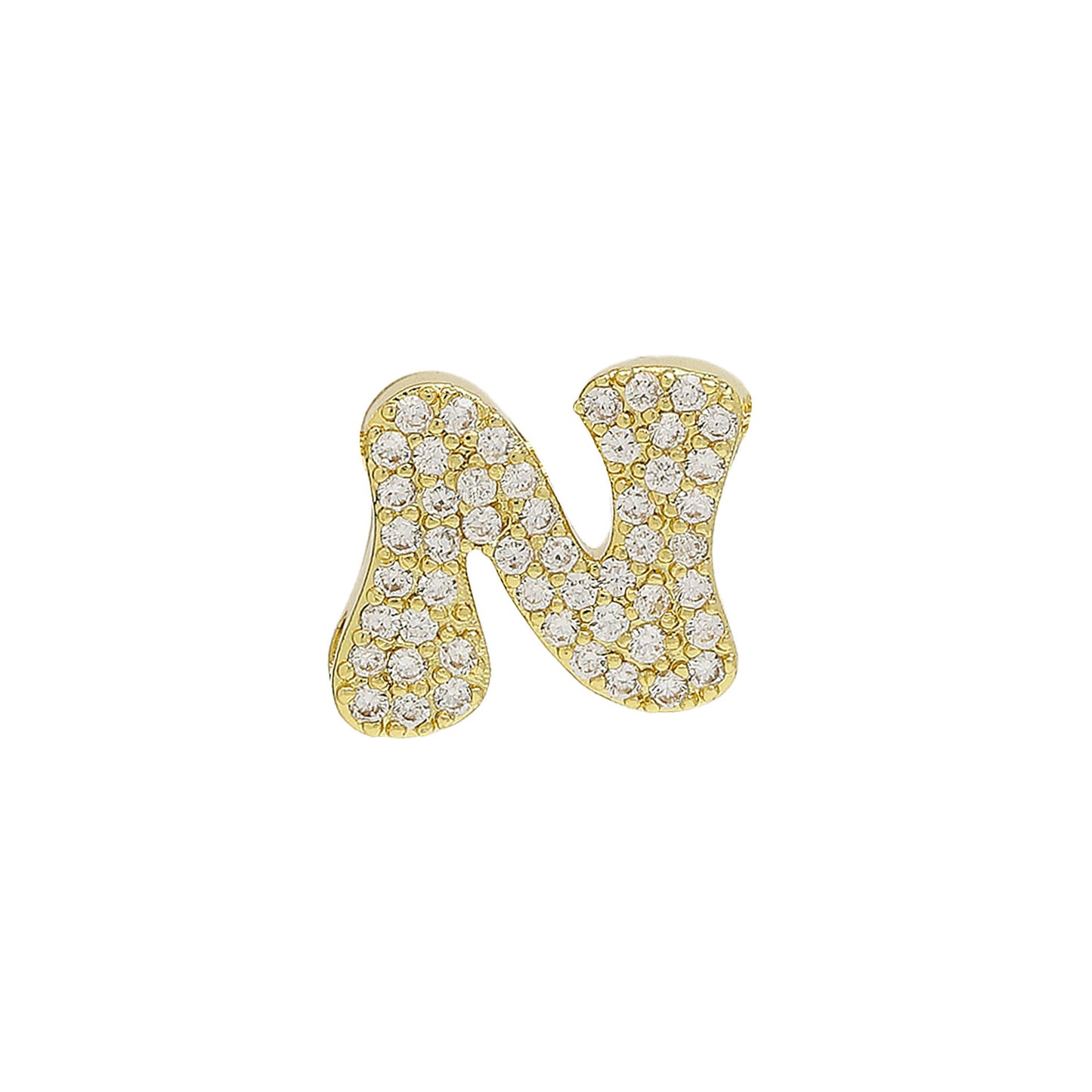 DIY Name Bracelet Necklace 26 English Letters Pendant Parts