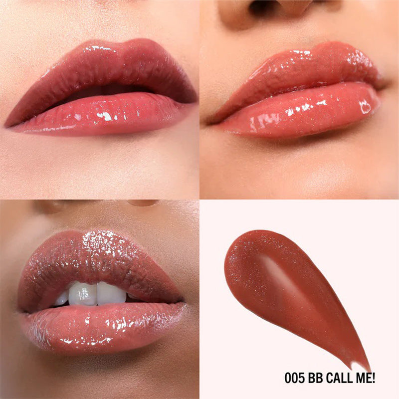 Polypeptide Lip Gloss Yellow Oil Moisturizing Liquid Moisturizing