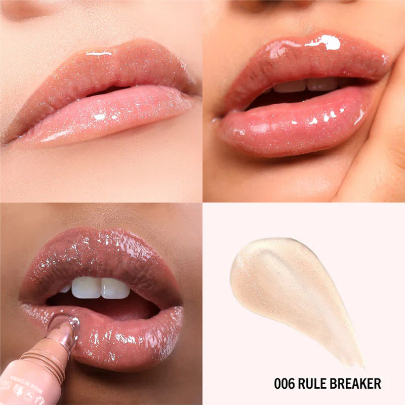Polypeptide Lip Gloss Yellow Oil Moisturizing Liquid Moisturizing