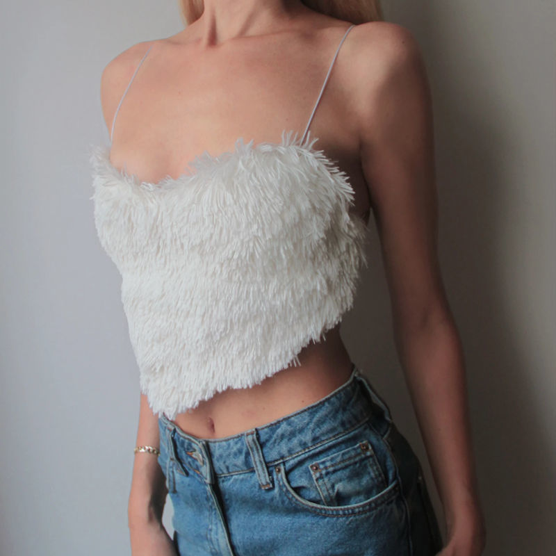 Vest Female Summer Hot Girl Fried Street Must-have Super Fairy Top