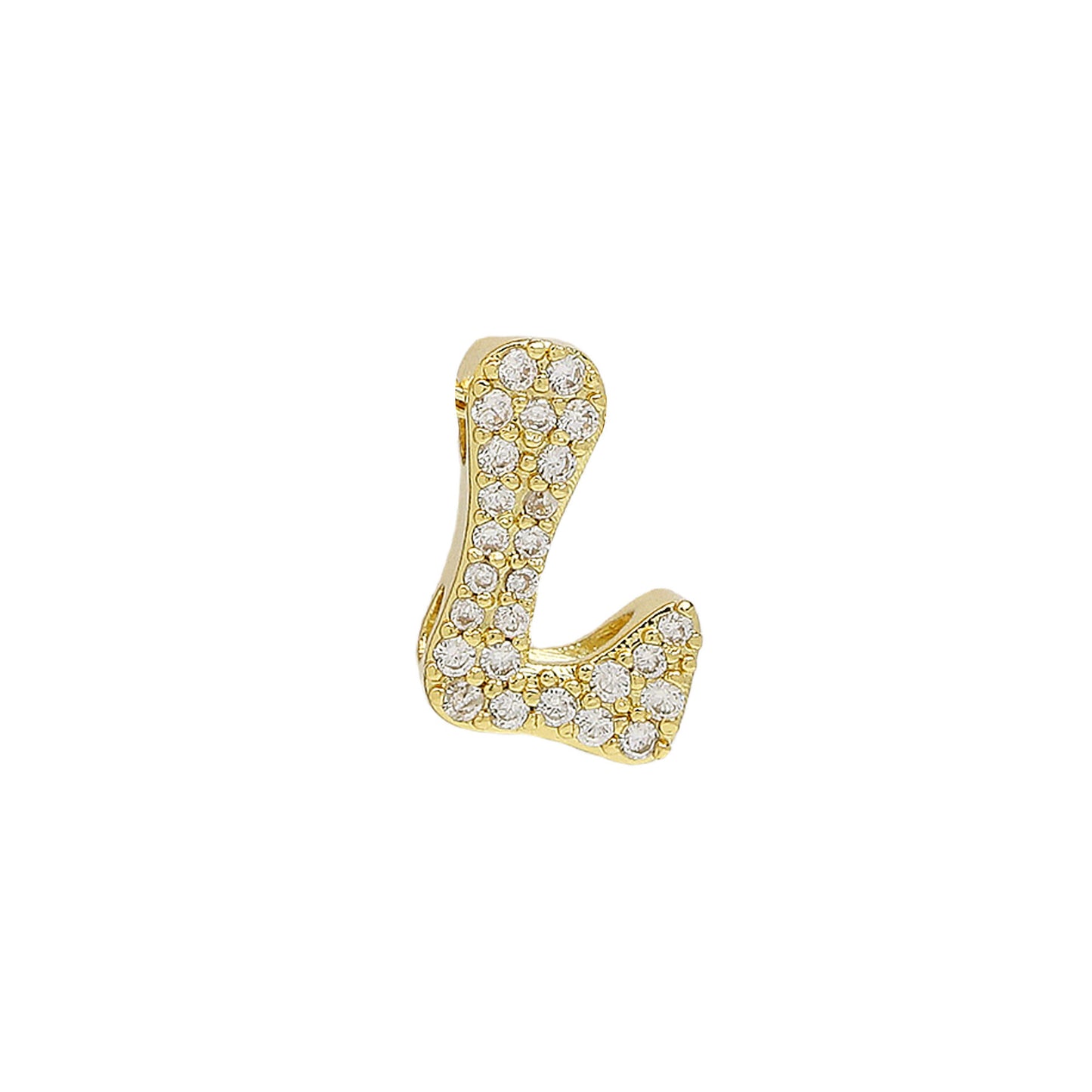 DIY Name Bracelet Necklace 26 English Letters Pendant Parts