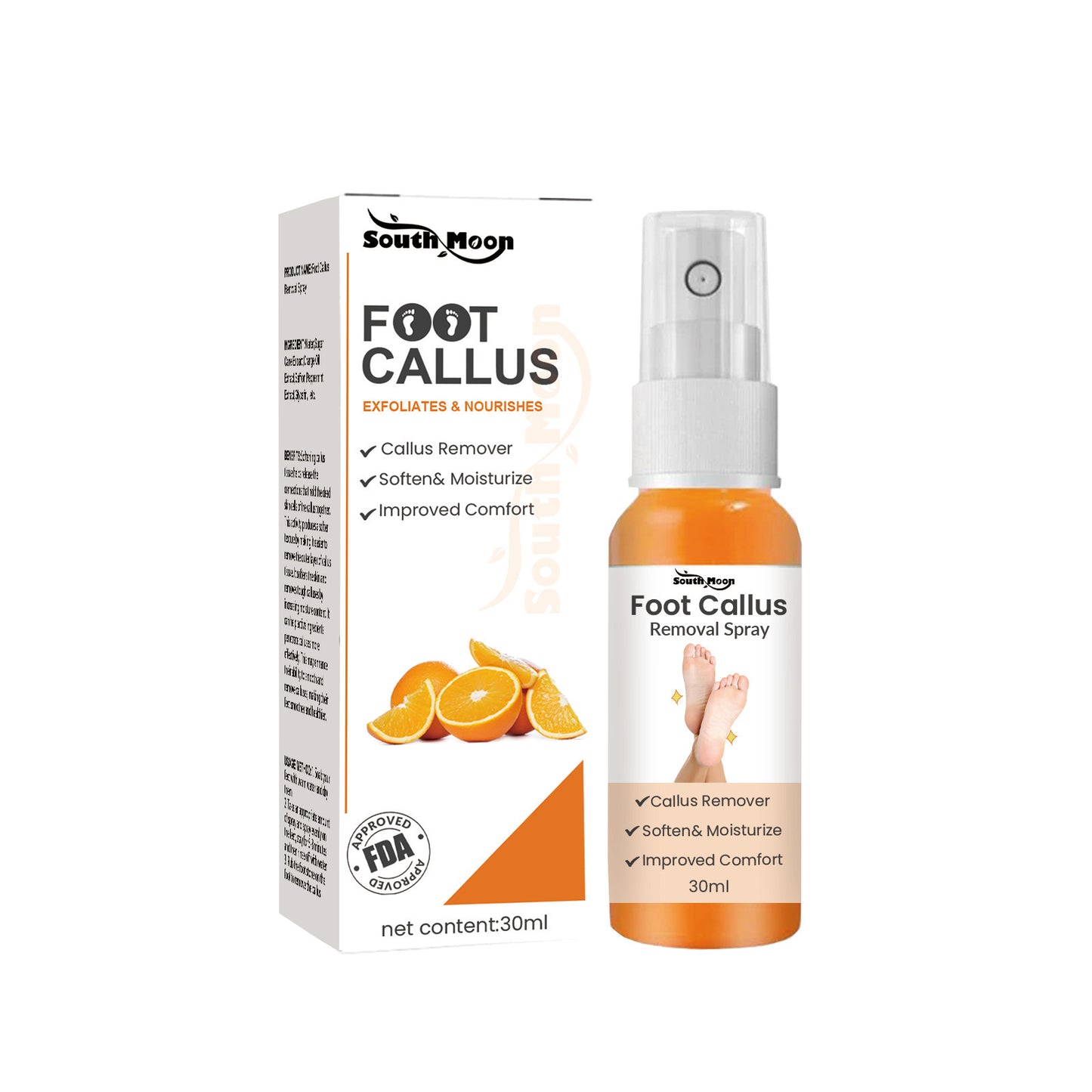 Foot Exfoliating Spray Mild Callose Remove Dead Skin