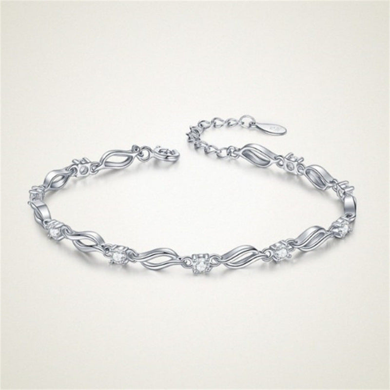 Niche Exquisite Good-looking Aquamarine Bracelet