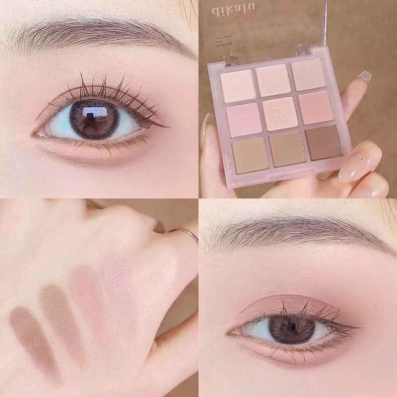 Women's Fashion Christmas Snowflake Eye Shadow Plate