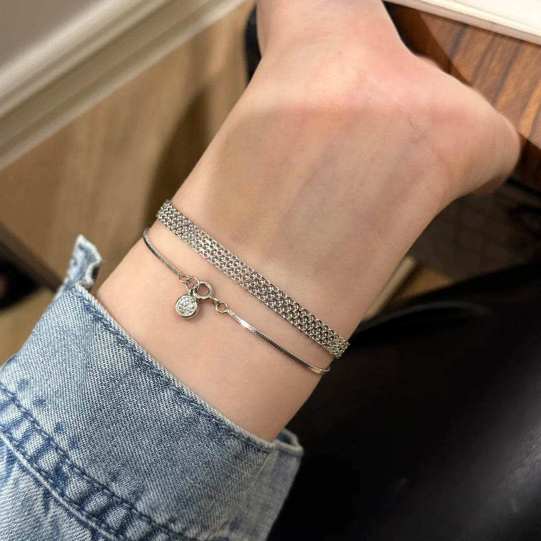 Strap Retro Simple Niche Design Ribbon Bracelet