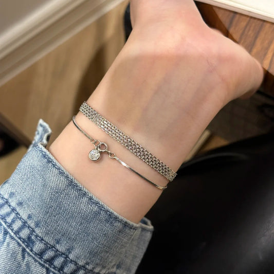 Strap Retro Simple Niche Design Ribbon Bracelet