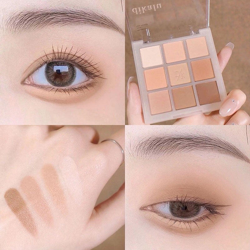 Women's Fashion Christmas Snowflake Eye Shadow Plate