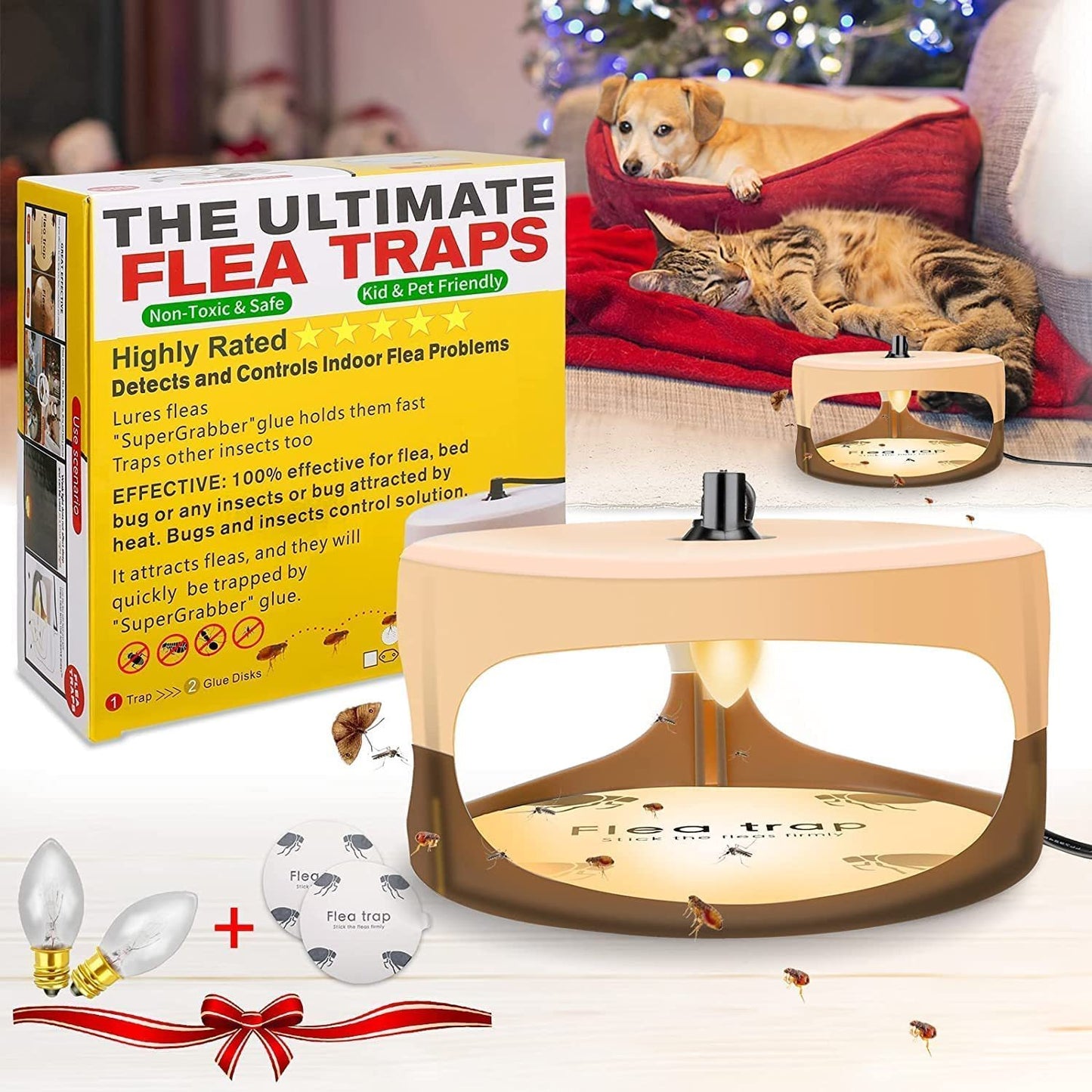 Creative Simple Pet Household Flea Trap