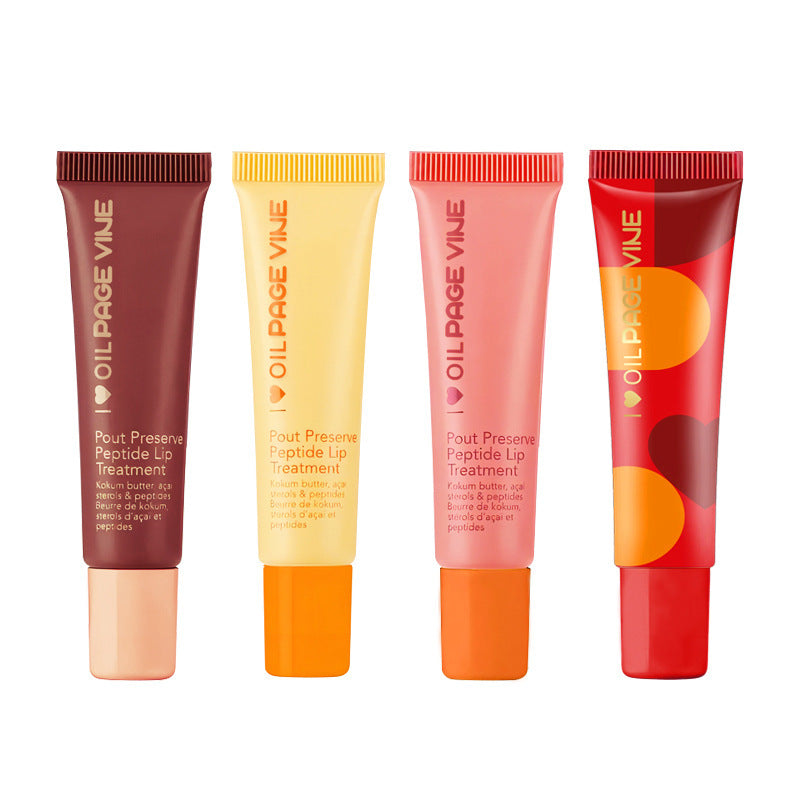 Polypeptide Lip Gloss Yellow Oil Moisturizing Liquid