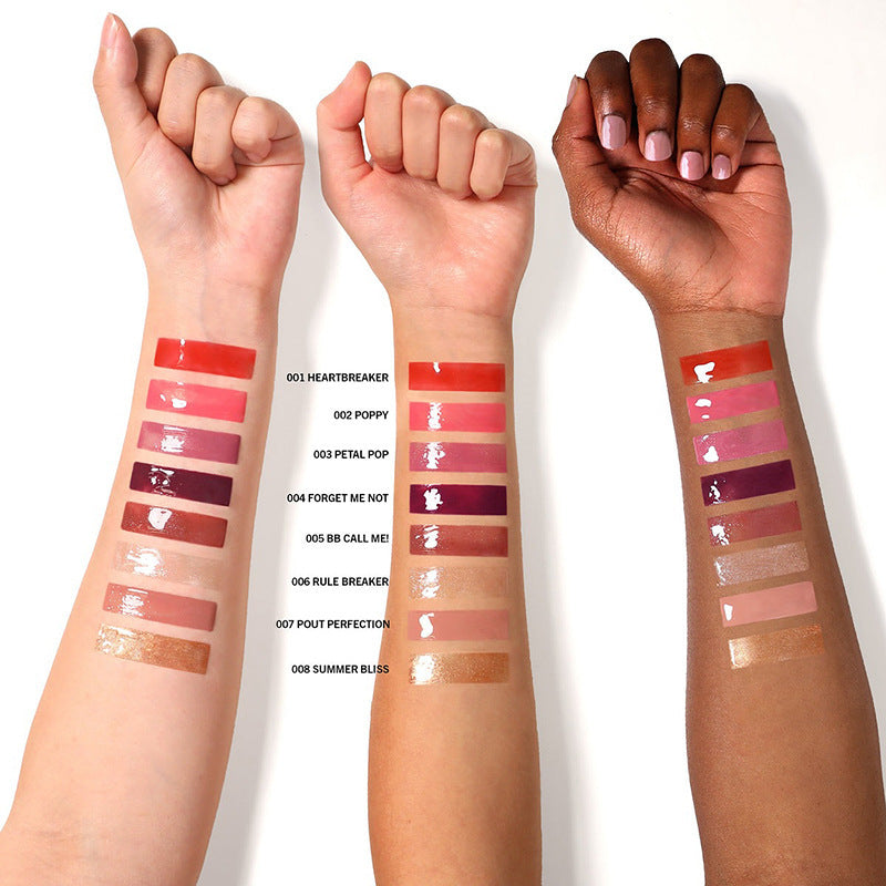 Polypeptide Lip Gloss Yellow Oil Moisturizing Liquid Moisturizing