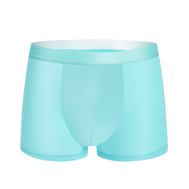 Men's Fashion Casual Ice Silk Seamless One Piece Breathable Underwear