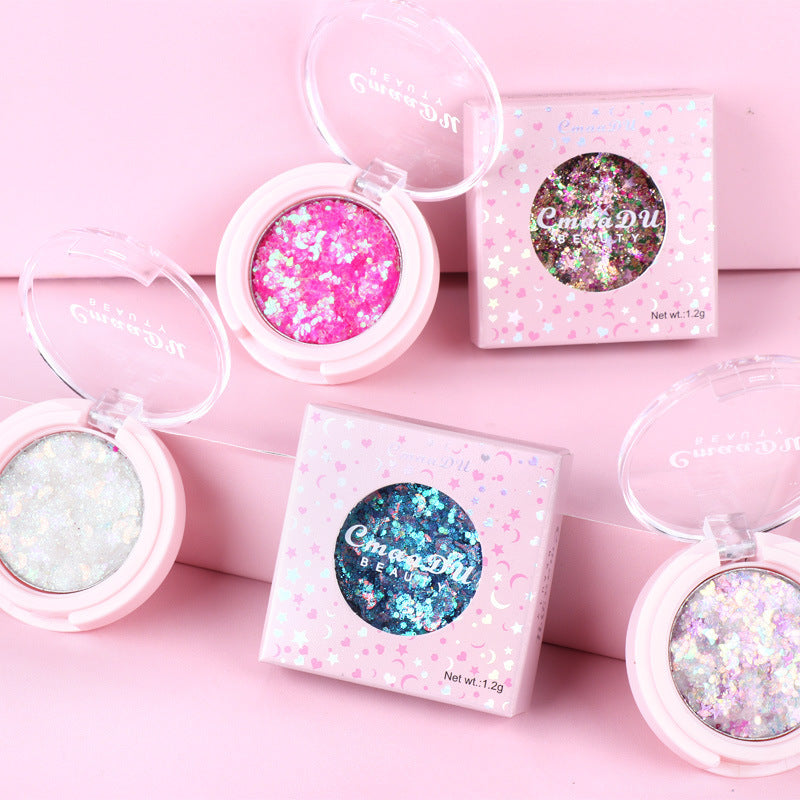 Monochrome Glitter Powder Sequin Eyeshadow