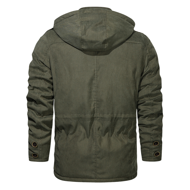 Winter Warm Thick Parkas Jacket Men Cotton Casual Parkas Jacket Coat Men Brand Loose Parkas