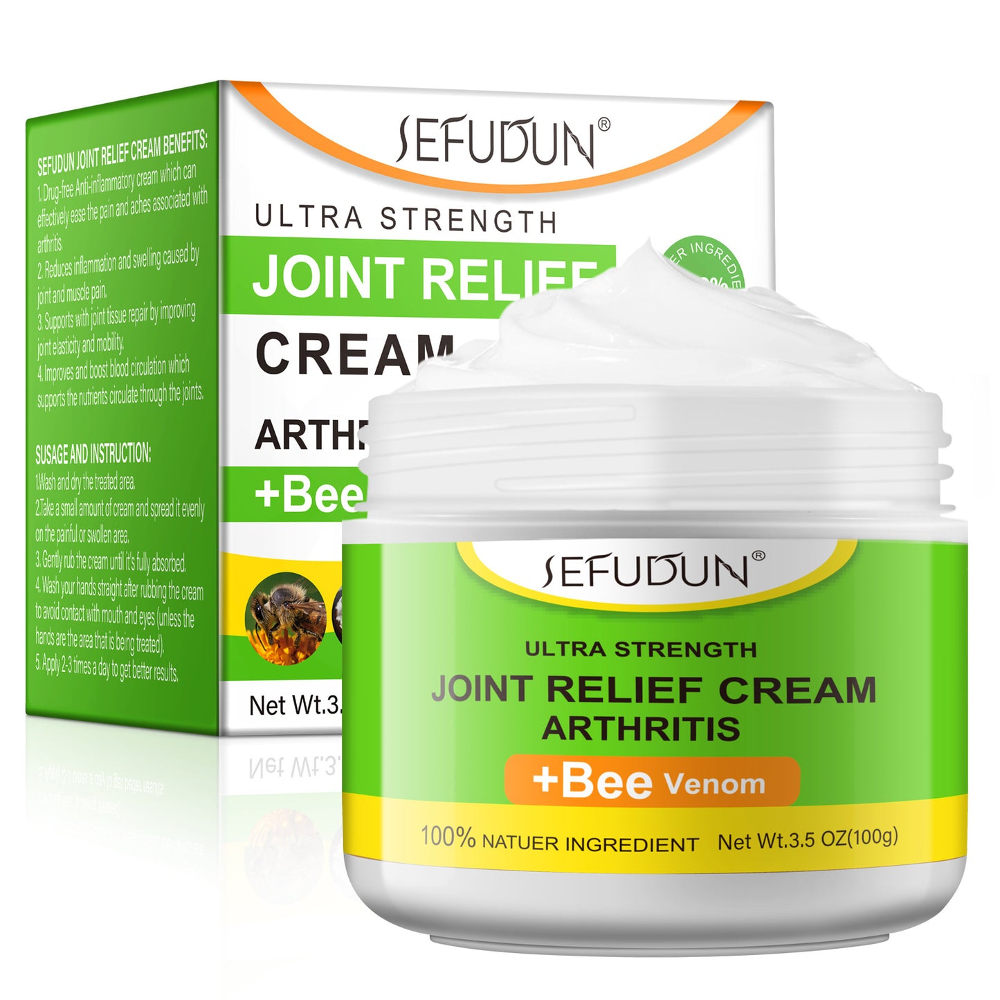 Relieve Joint Soreness Leg Swelling Body Massage Neck Cream