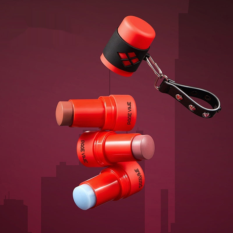 Lip And Cheek Dual-use Blush Lipstick Stick Color Rendering