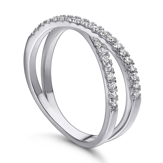 S925 Sterling Silver Ring For Women Affordable Luxury Fashion European And American
