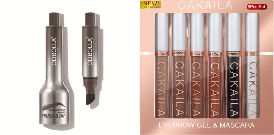 Big Brush Hairline Multi-purpose Not Smudge Press Eyebrow Pencil